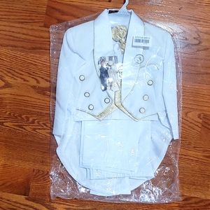 Kids white suit